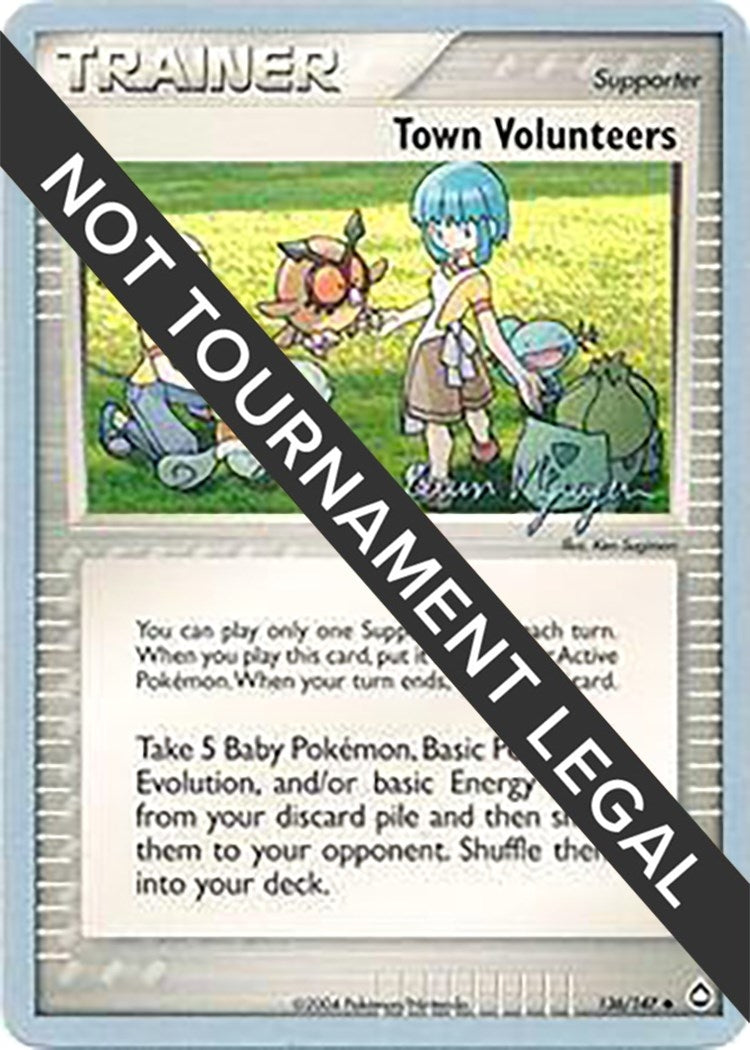 Image for Town Volunteers - 2004 (Kevin Nguyen) (136/147) (World Championship Decks) - Pokemon