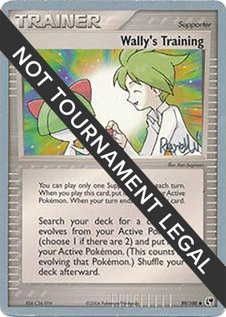 Image for Wally's Training - 2004 (Reed Weichler) (89/100) (World Championship Decks) - Pokemon
