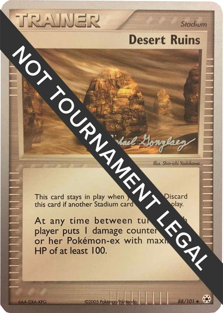 Image for Desert Ruins - 2005 (Michael Gonzalez) (88/101) (World Championship Decks) - Pokemon