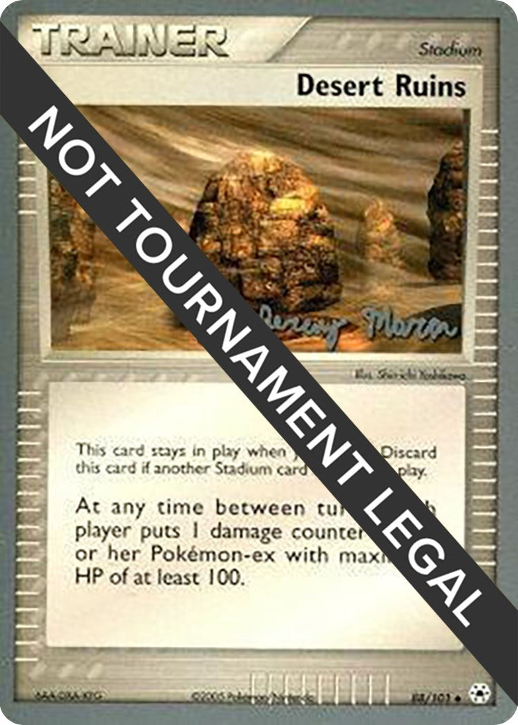 Image for Desert Ruins - 2005 (Jeremy Maron) (88/101) (World Championship Decks) - Pokemon