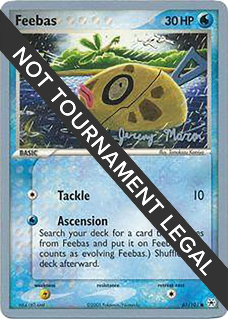 Image for Feebas - 2005 (Jeremy Maron) (61/101) (World Championship Decks) - Pokemon