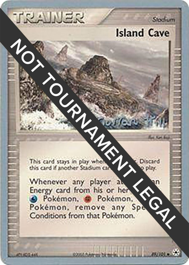Image for Island Cave - 2005 (Curran Hill) (89/101) (World Championship Decks) - Pokemon