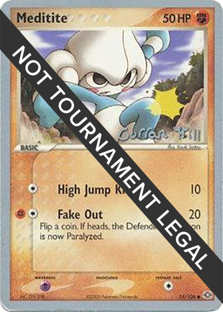 Image for Meditite - 2005 (Curran Hill) (55/106) (World Championship Decks) - Pokemon