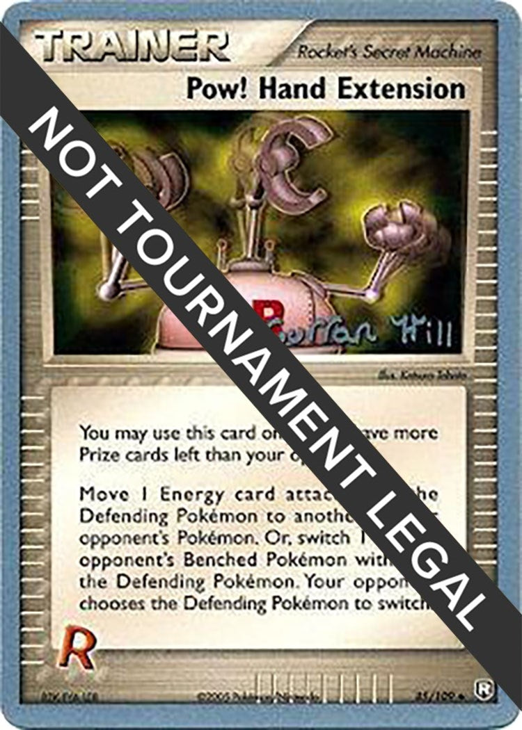 Image for Pow! Hand Extension - 2005 (Curran Hill) (85/109) (World Championship Decks) - Pokemon