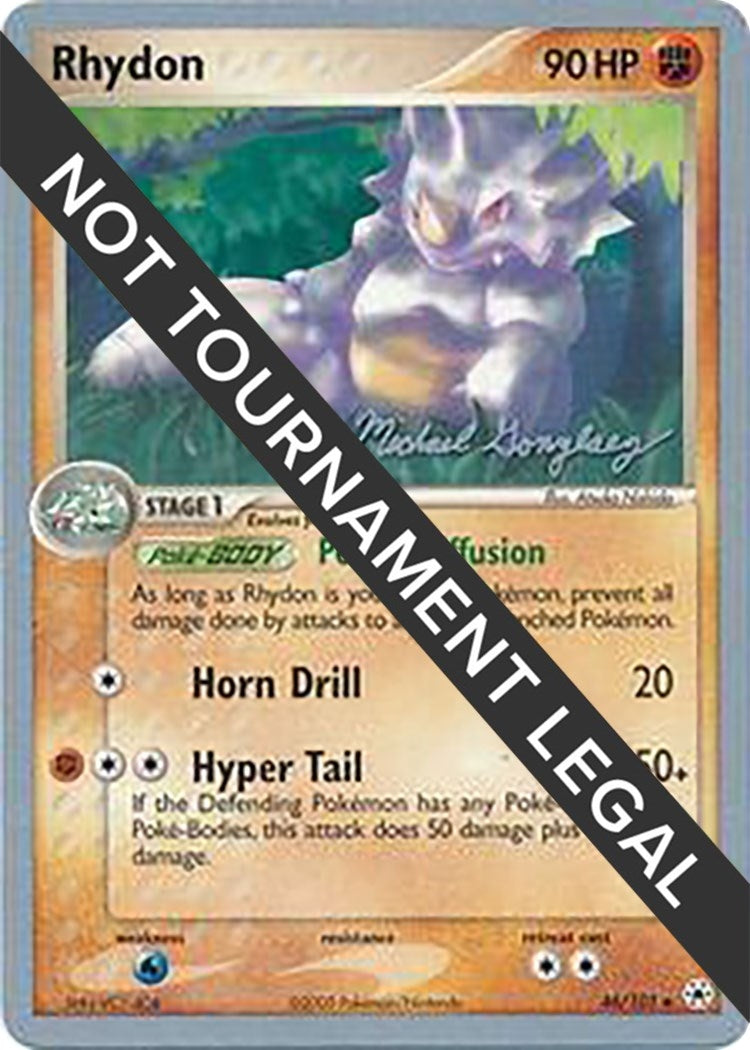Image for Rhydon - 2005 (Michael Gonzalez) (46/101) (World Championship Decks) - Pokemon