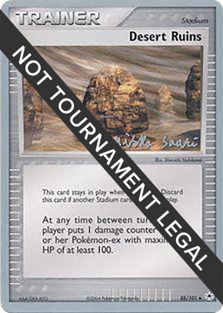 Image for Desert Ruins - 2006 (Miska Saari) (88/101) (World Championship Decks) - Pokemon