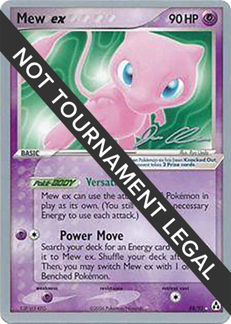 Image for Mew ex - 2006 (Jason Klaczynski) (88/92) (World Championship Decks) - Pokemon