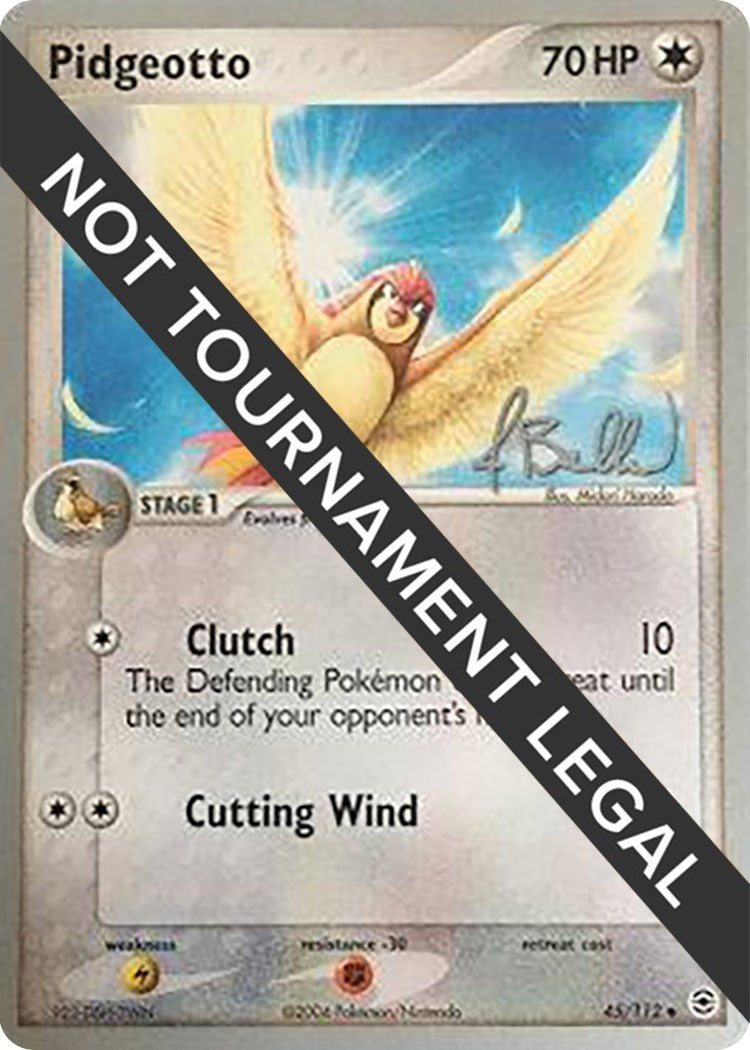 Image for Pidgeotto - 2006 (Jimmy Ballard) (45/112) (World Championship Decks) - Pokemon