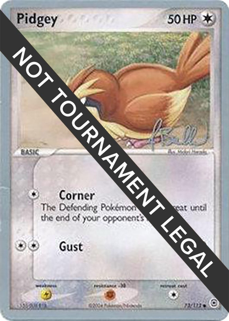 Image for Pidgey - 2006 (Jimmy Ballard) (73/112) (World Championship Decks) - Pokemon