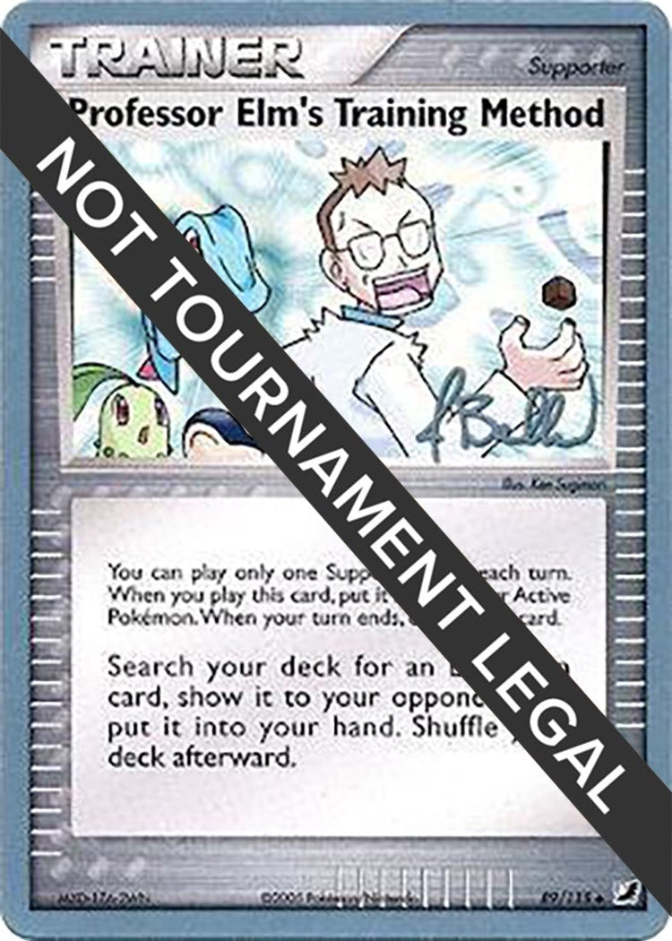 Image for Professor Elm's Training Method - 2006 (Jimmy Ballard) (89/115) (World Championship Decks) - Pokemon