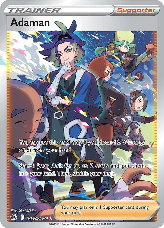 Image for Adaman (GG57/GG70) (Crown Zenith: Galarian Gallery) - Pokemon