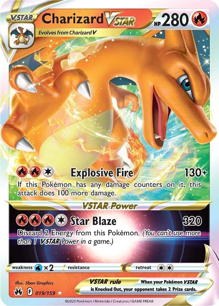 Image for Charizard VSTAR (019/159) (Crown Zenith) - Pokemon