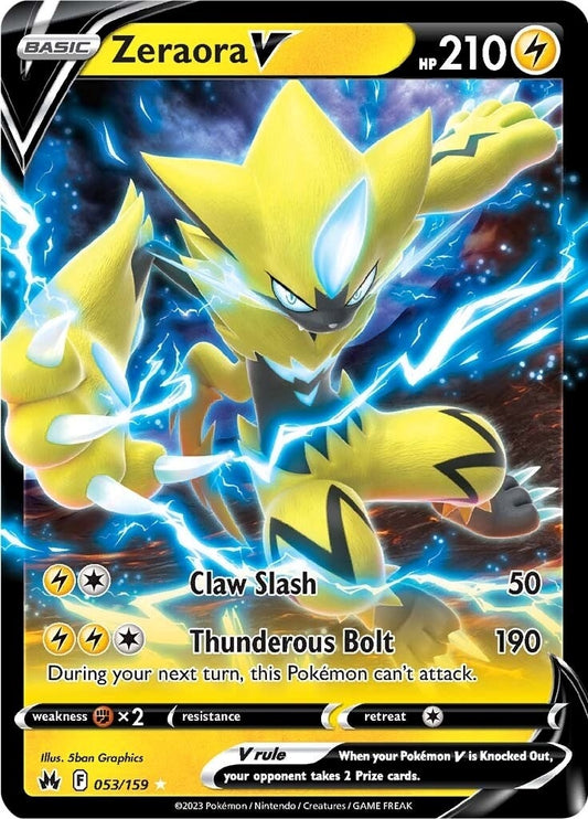 Image for Zeraora V (053/159) (Crown Zenith) - Pokemon