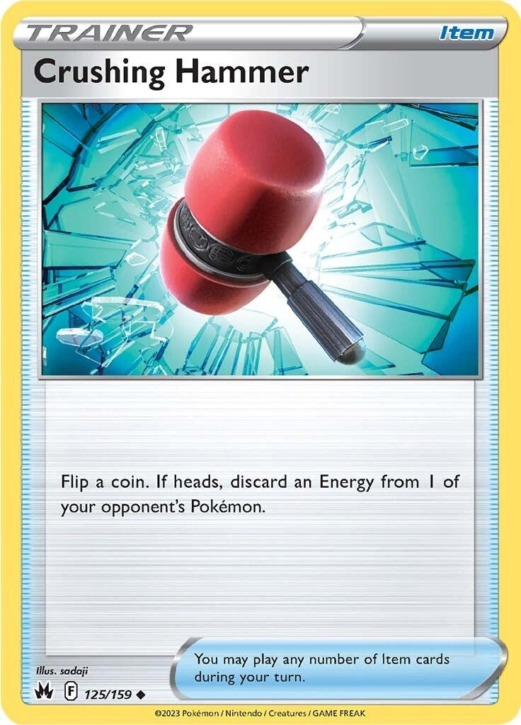 Image for Crushing Hammer (125/159) (Crown Zenith) - Pokemon