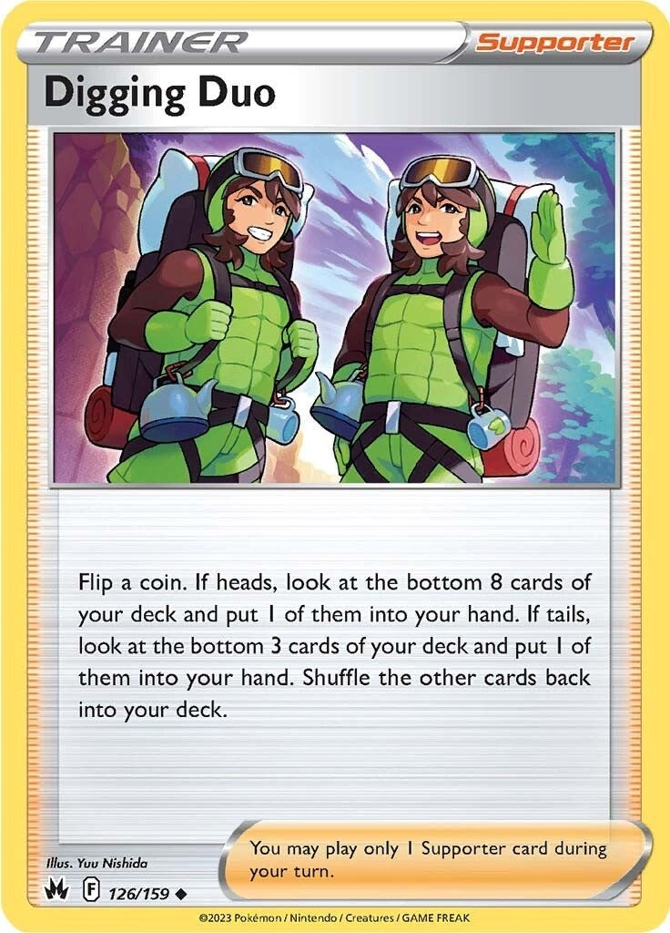 Image for Digging Duo (126/159) (Crown Zenith) - Pokemon