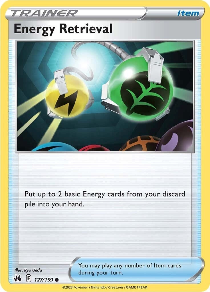 Image for Energy Retrieval (127/159) (Crown Zenith) - Pokemon