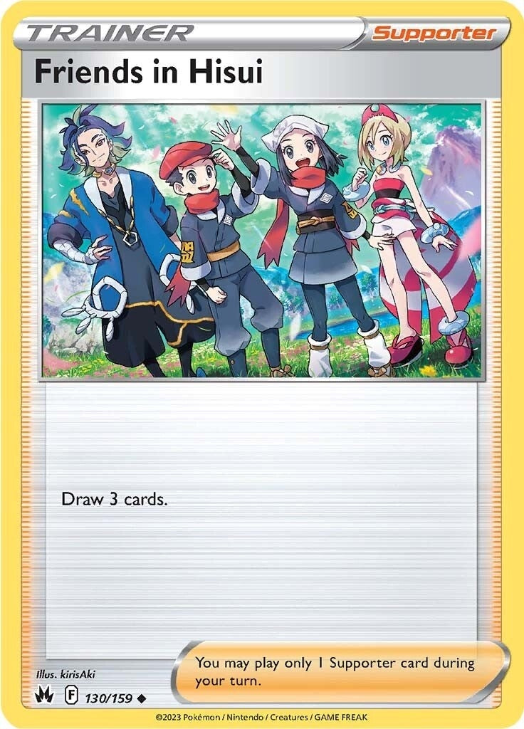 Image for Friends in Hisui (130/159) (Crown Zenith) - Pokemon