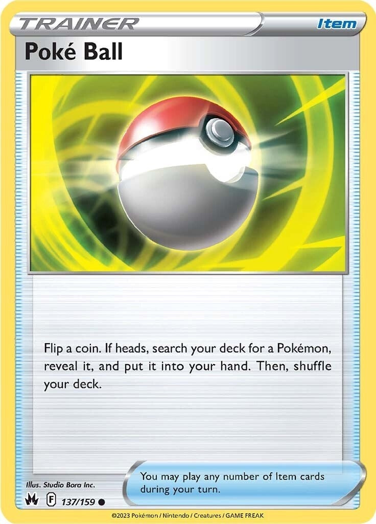 Image for Poke Ball (137/159) (Crown Zenith) - Pokemon