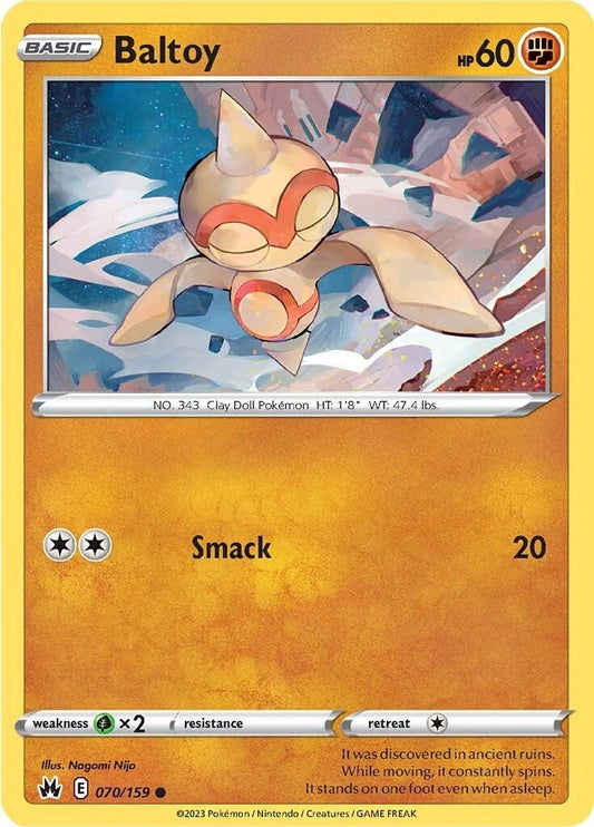 Image for Baltoy (070/159) (Crown Zenith) - Pokemon