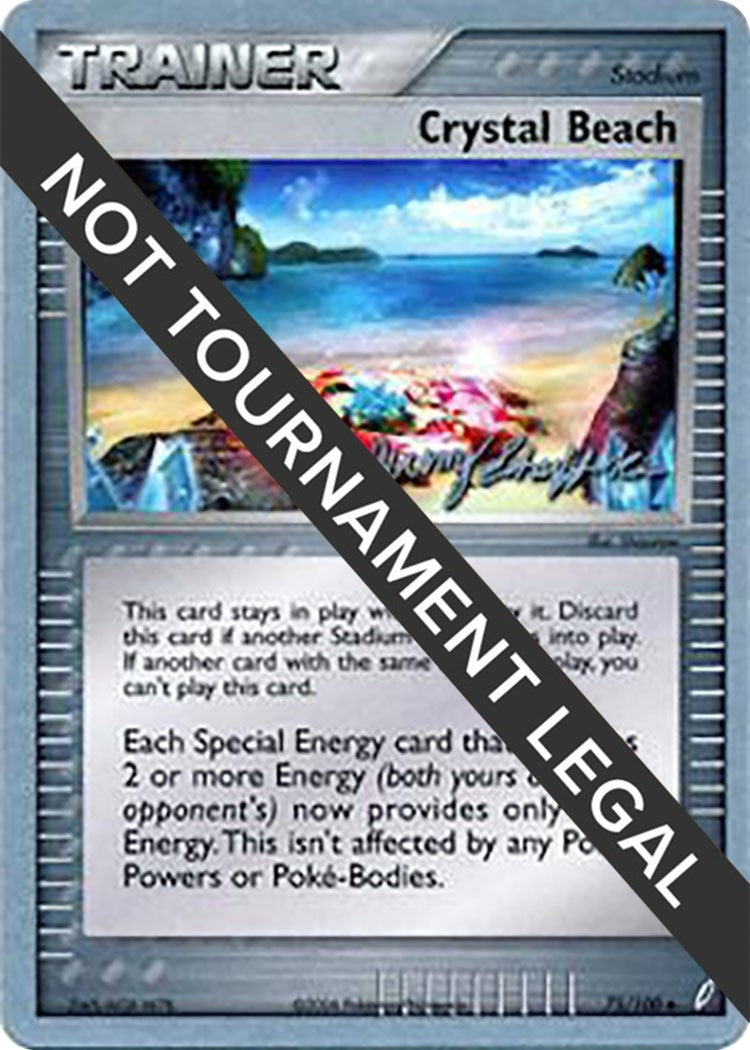 Image for Crystal Beach - 2007 (Jeremy Scharff-Kim) (75/100) (World Championship Decks) - Pokemon