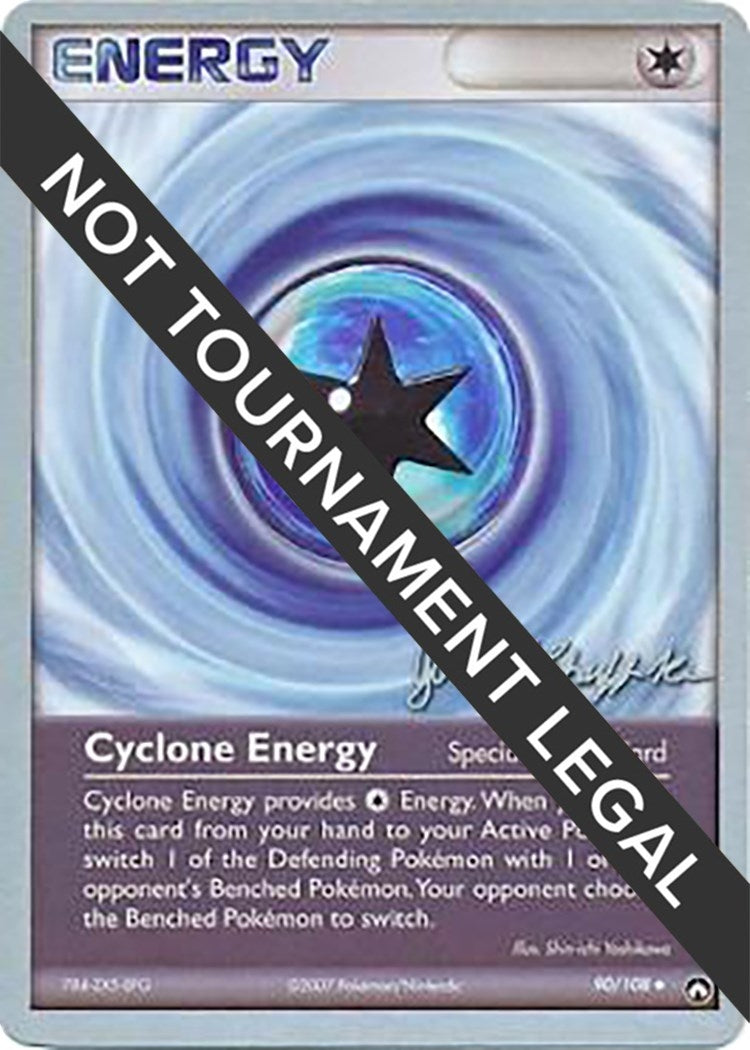 Image for Cyclone Energy - 2007 (Jeremy Scharff-Kim) (90/108) (World Championship Decks) - Pokemon