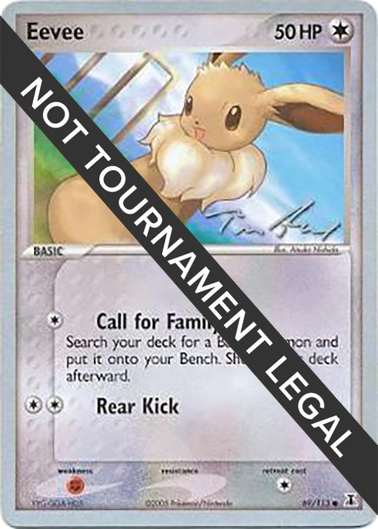 Image for Eevee - 2007 (Tom Roos) (69/113) (World Championship Decks) - Pokemon