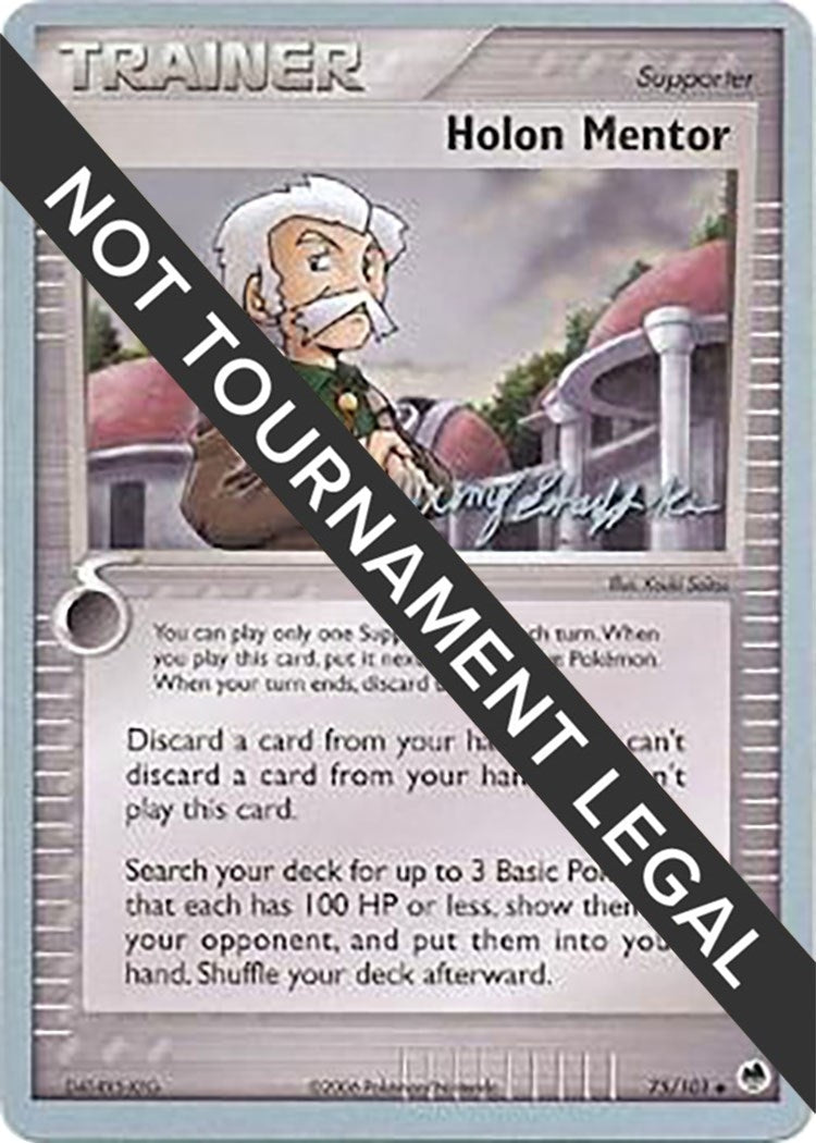 Image for Holon Mentor - 2007 (Jeremy Scharff-Kim) (75/101) (World Championship Decks) - Pokemon