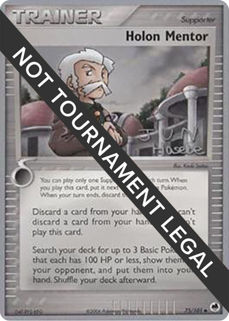 Image for Holon Mentor - 2007 (Jun Hasebe) (75/101) (World Championship Decks) - Pokemon