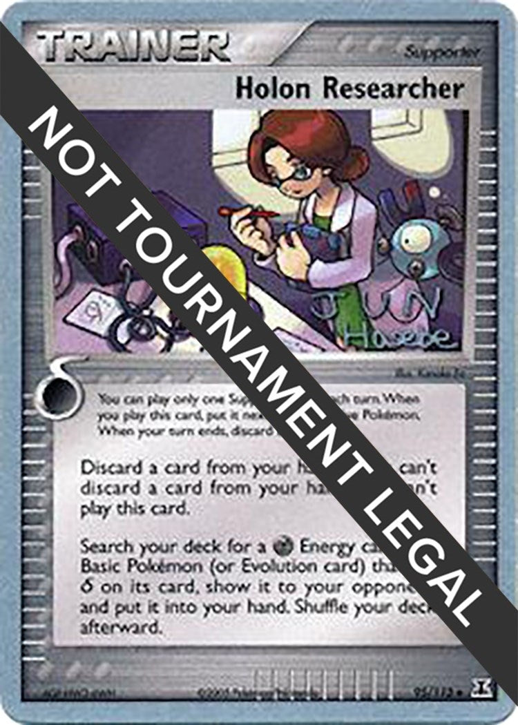 Image for Holon Researcher - 2007 (Jun Hasebe) (95/113) (World Championship Decks) - Pokemon