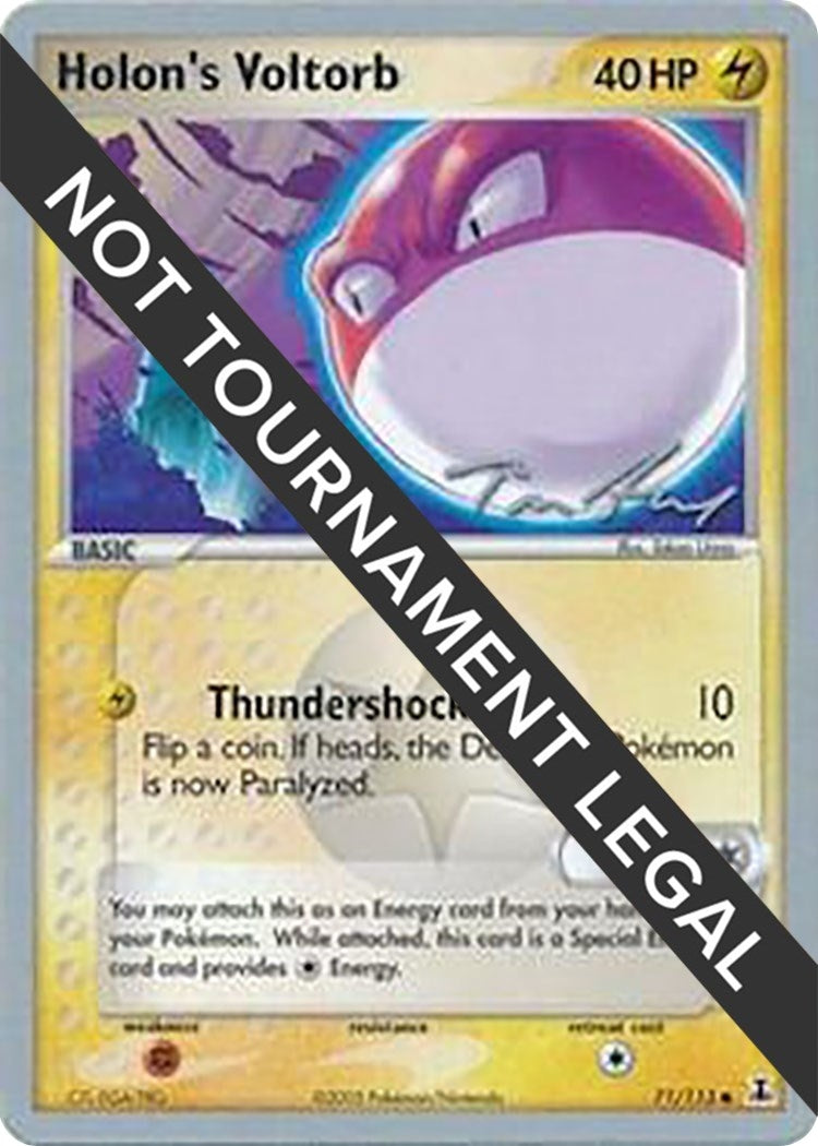 Image for Holon's Voltorb - 2007 (Tom Roos) (71/113) (World Championship Decks) - Pokemon
