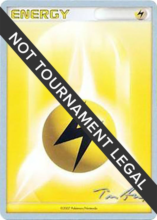 Image for Lightning Energy - 2007 (Tom Roos) (World Championship Decks) - Pokemon