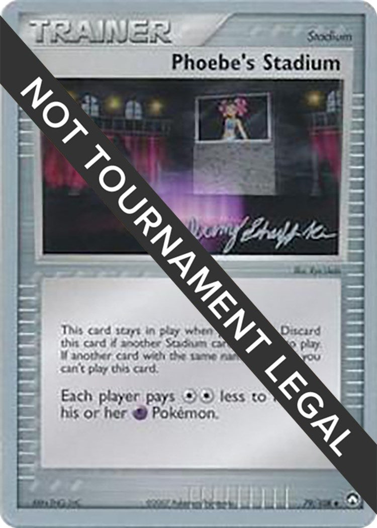 Image for Phoebe's Stadium - 2007 (Jeremy Scharff-Kim) (79/108) (World Championship Decks) - Pokemon