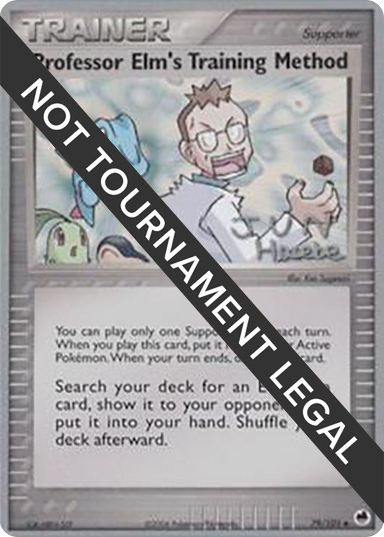 Image for Professor Elm's Training Method - 2007 (Jun Hasebe) (79/101) (World Championship Decks) - Pokemon