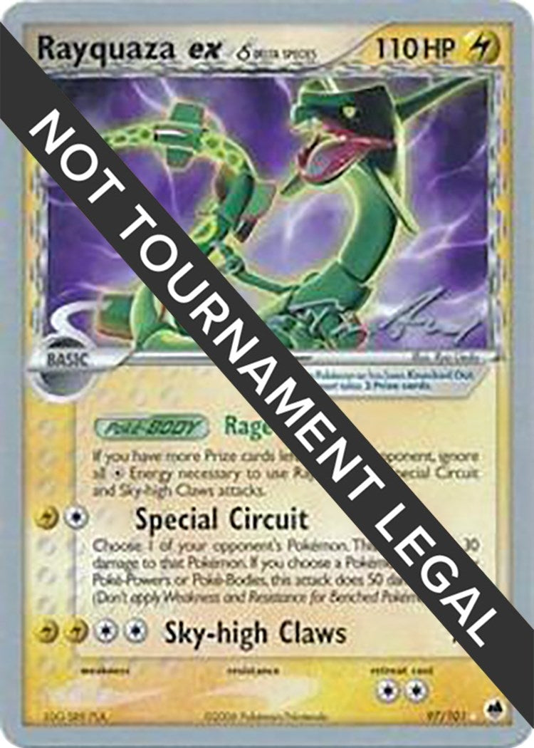 Image for Rayquaza ex (Delta Species) - 2007 (Tom Roos) (97/101) (World Championship Decks) - Pokemon