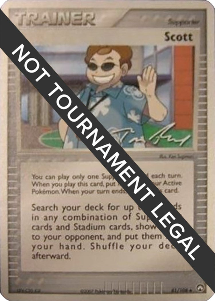 Image for Scott - 2007 (Tom Roos) (81/108) (World Championship Decks) - Pokemon