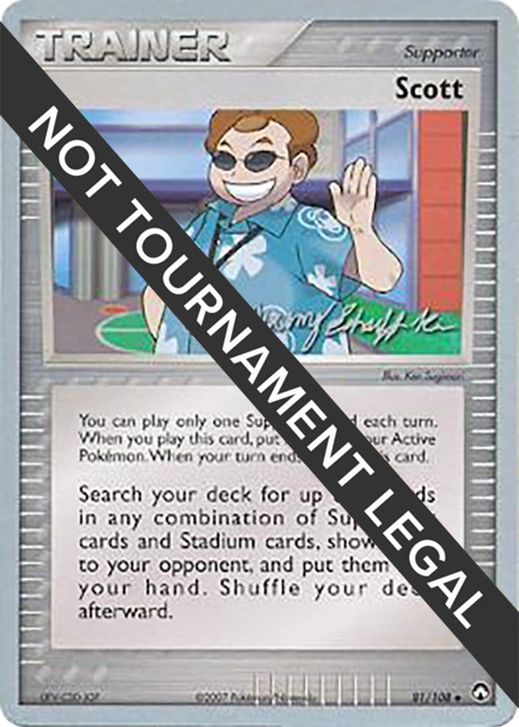 Image for Scott - 2007 (Jeremy Scharff-Kim) (81/108) (World Championship Decks) - Pokemon