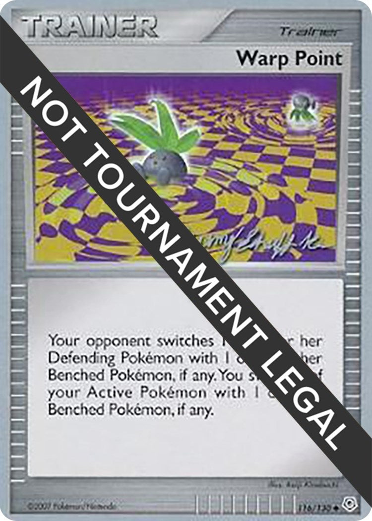 Image for Warp Point - 2007 (Jeremy Scharff-Kim) (116/130) (World Championship Decks) - Pokemon
