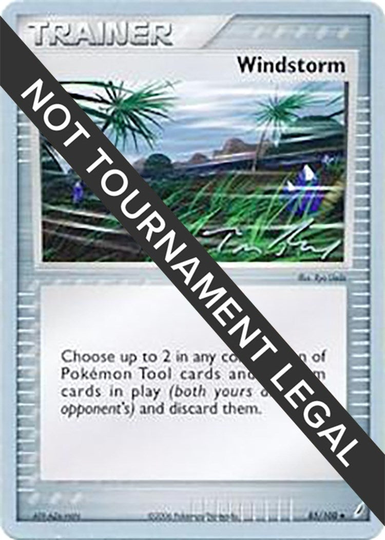 Image for Windstorm - 2007 (Tom Roos) (85/100) (World Championship Decks) - Pokemon