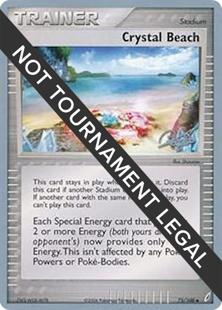 Image for Crystal Beach - 2008 (Paul Atanassov) (75/100) (World Championship Decks) - Pokemon