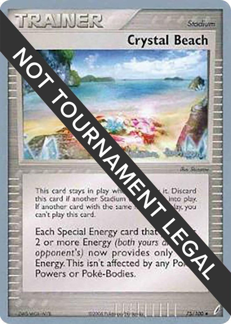 Image for Crystal Beach - 2008 (Tristan Robinson) (75/100) (World Championship Decks) - Pokemon