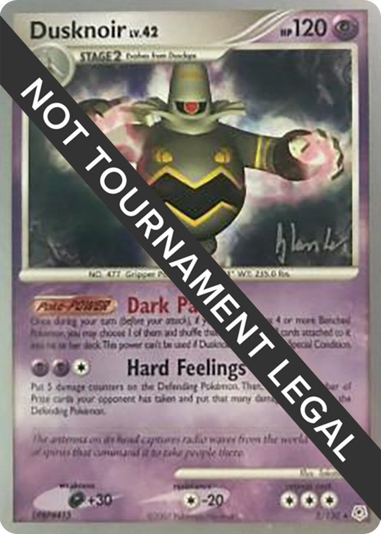 Image for Dusknoir - 2008 (Dylan Lefavour) (2/130) (World Championship Decks) - Pokemon