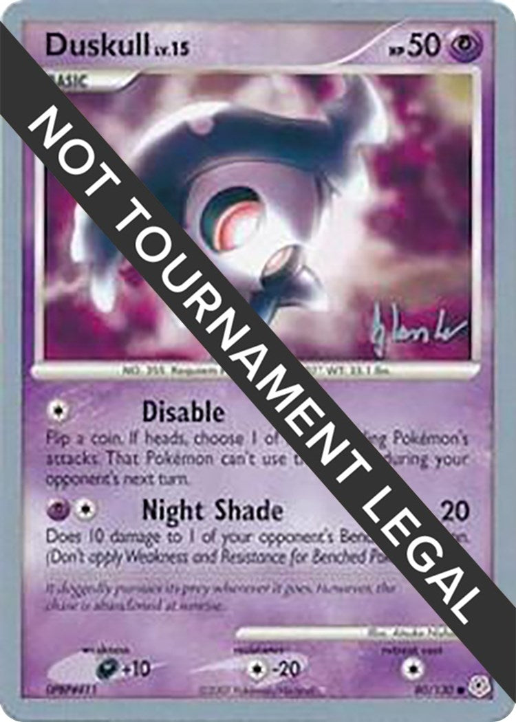 Image for Duskull - 2008 (Dylan Lefavour) (80/130) (World Championship Decks) - Pokemon