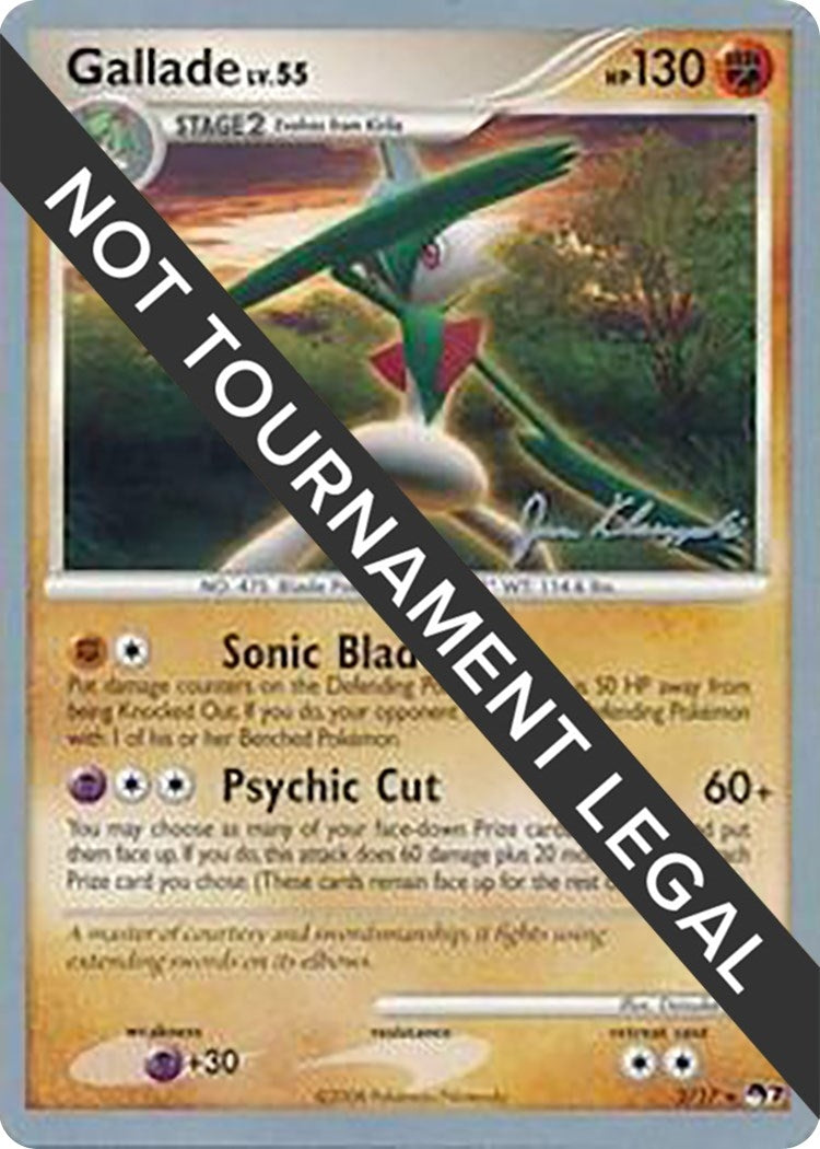 Image for Gallade - 2008 (Jason Klaczynski) (2/17) (World Championship Decks) - Pokemon