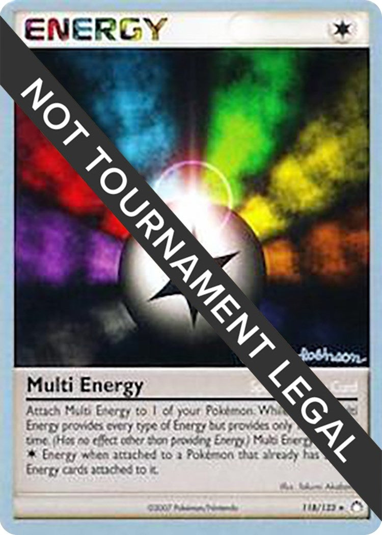 Image for Multi Energy - 2008 (Tristan Robinson) (118/123) (World Championship Decks) - Pokemon