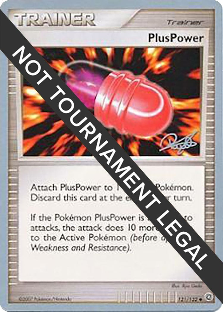 Image for PlusPower - 2008 (Paul Atanassov) (121/132) (World Championship Decks) - Pokemon
