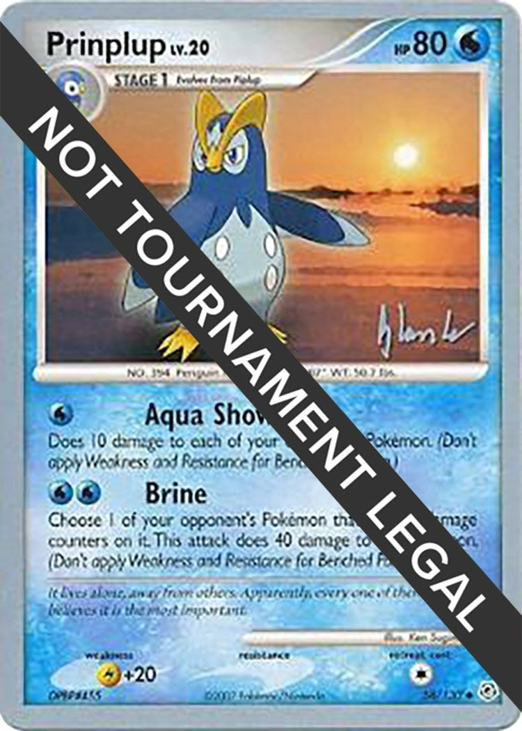 Image for Prinplup (58) - 2008 (Dylan Lefavour) (58/130) (World Championship Decks) - Pokemon