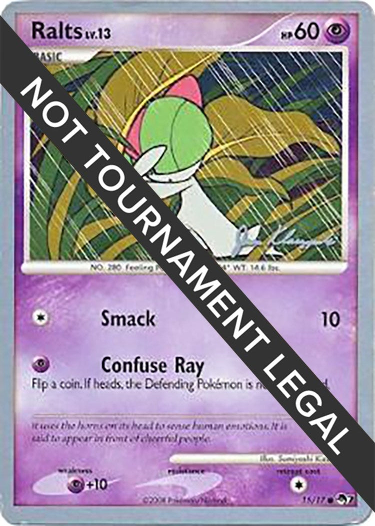 Image for Ralts (15) - 2008 (Jason Klaczynski) (15/17) (World Championship Decks) - Pokemon