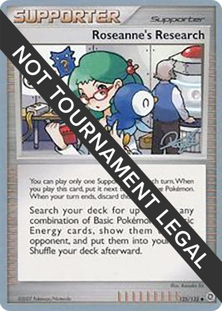 Image for Roseanne's Research - 2008 (Paul Atanassov) (125/132) (World Championship Decks) - Pokemon