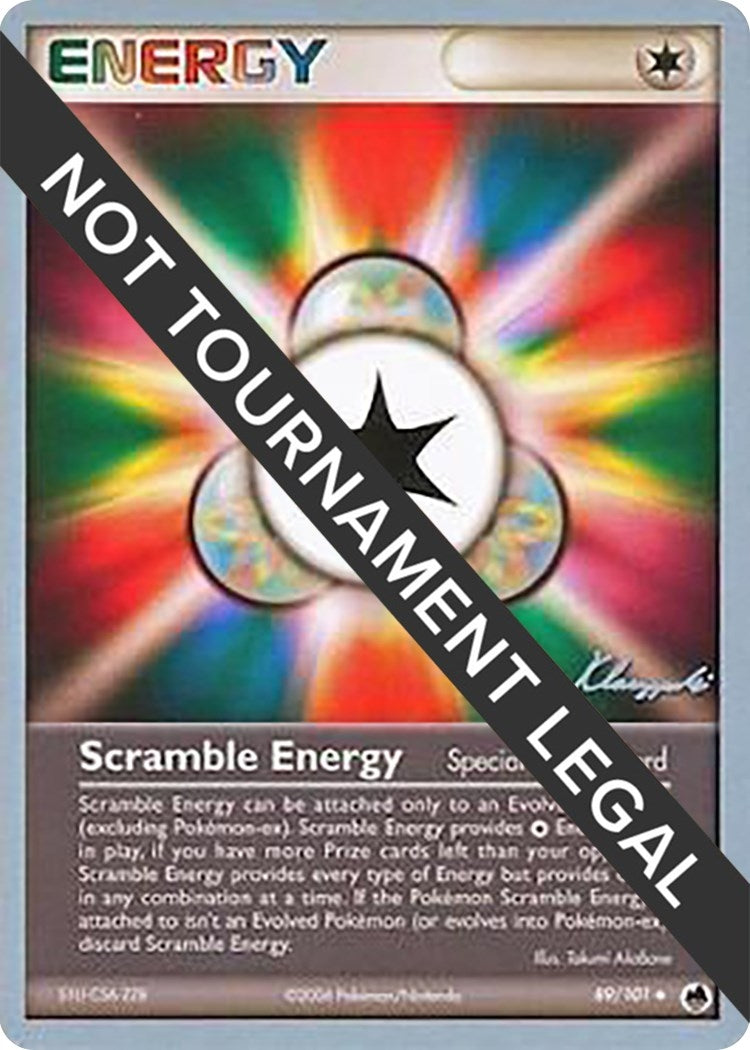 Image for Scramble Energy - 2008 (Jason Klaczynski) (89/101) (World Championship Decks) - Pokemon