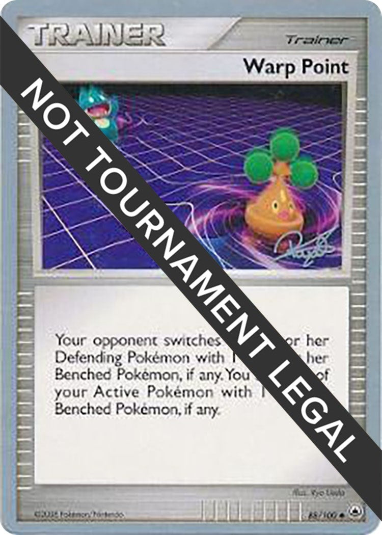 Image for Warp Point - 2008 (Paul Atanassov) (88/100) (World Championship Decks) - Pokemon